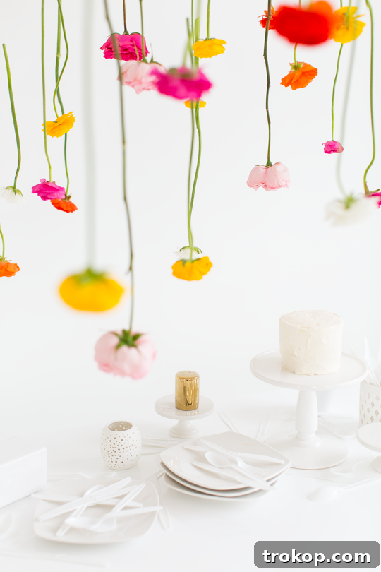 Crafted Cascading Blooms 12 Assortment of fresh flowers for DIY project