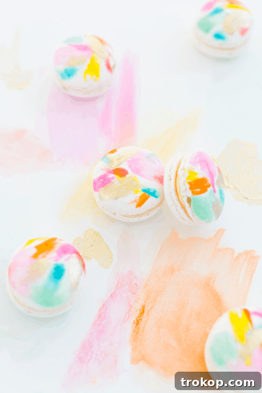 Watercolor Macarons: Edible Art Project for Home Bakers