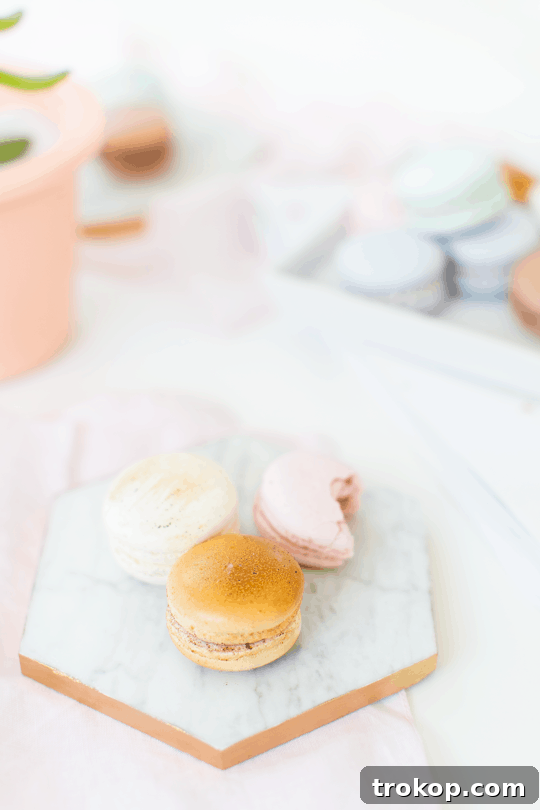 Finished DIY gilded marble hexagon serving board showcasing its elegant design | sugar & cloth