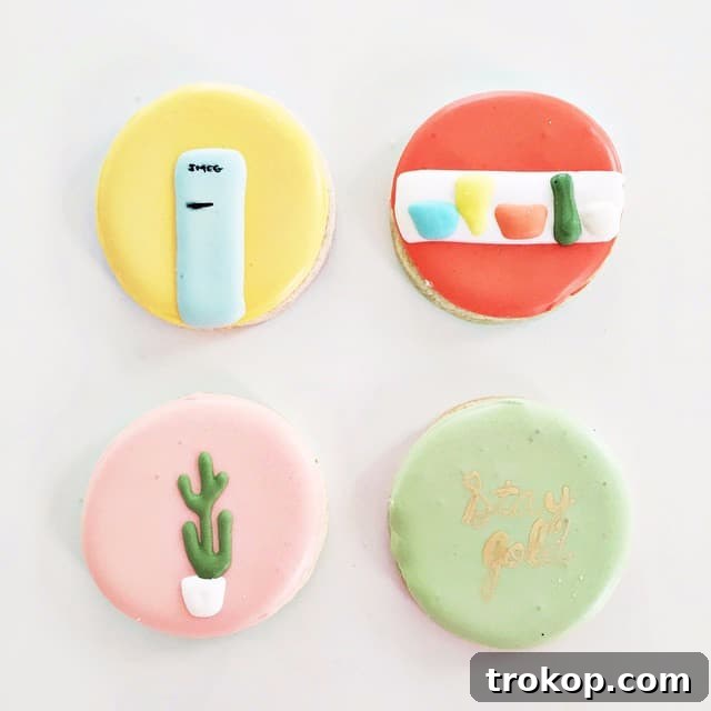 Unseen Glimpses 6 custom cookies