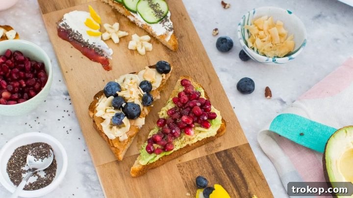 6 Simple Insta-Worthy Toast Combos