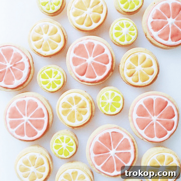 citrus cookies
