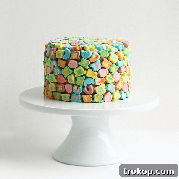 lucky charms cake