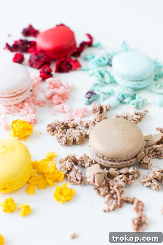 Decadent Homemade Macaron Ice Cream 3 Gourmet Macaron Ice Cream: Easy Homemade Dessert