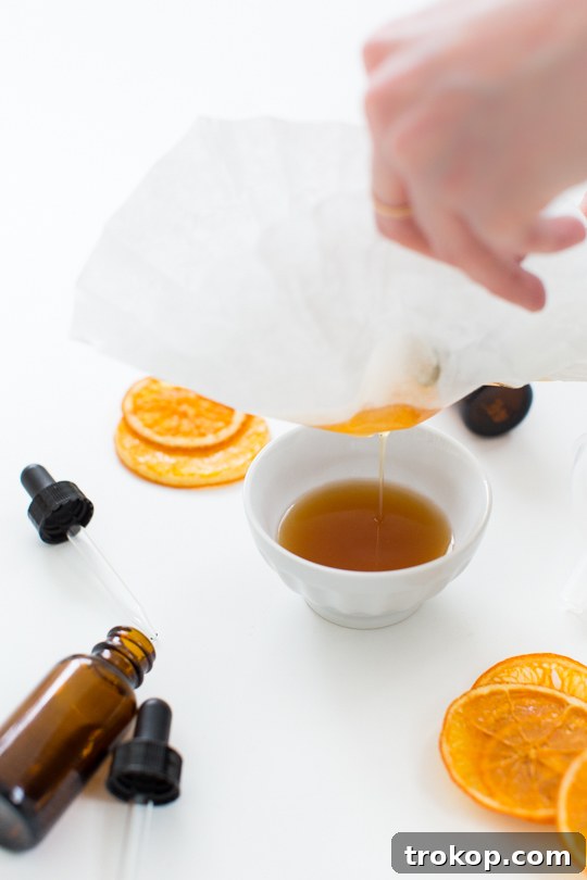 Infuse Your Own Bitters From Cocktails to Desserts 6 Orange peels and spices in a jar for bitters