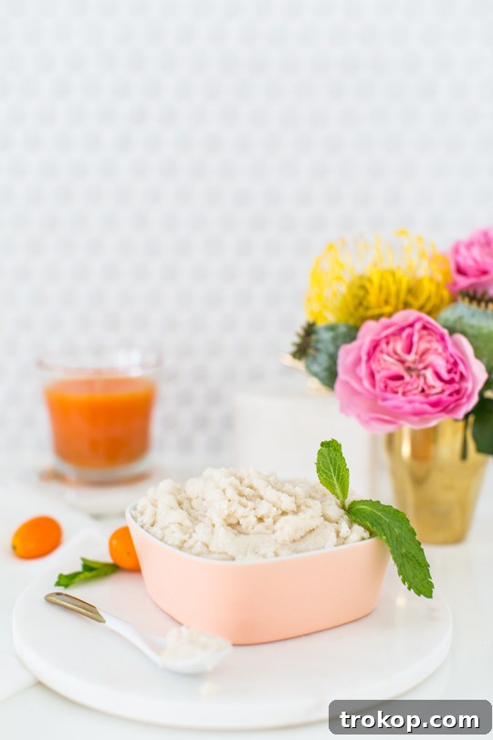 Invigorating Vanilla Orange Mint Body Polish 2 DIY vanilla orange mint body scrub recipe for smooth, glowing skin