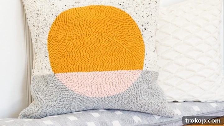 DIY Rug Hook Pillow Project