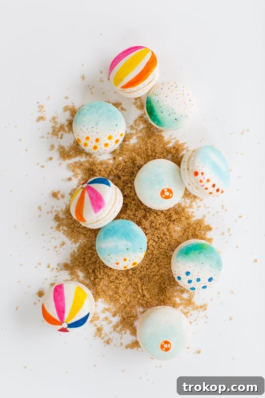 DIY beach macarons: Sugar & Cloth's delightful summer treat