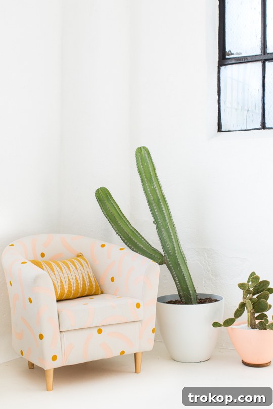 Revamp Your Chair with Paint 4 chair with polka dots design - funky painted chairs