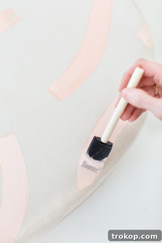 Revamp Your Chair with Paint 7 painting the chair - painted chair ideas