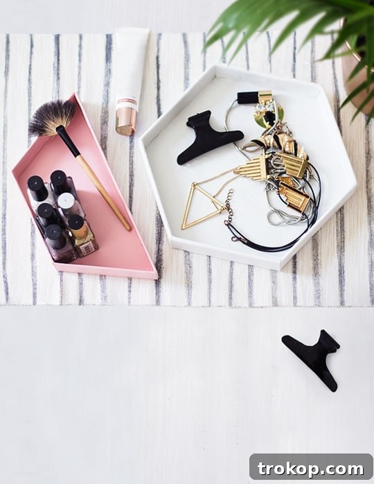 DIY Hexagon tray 2