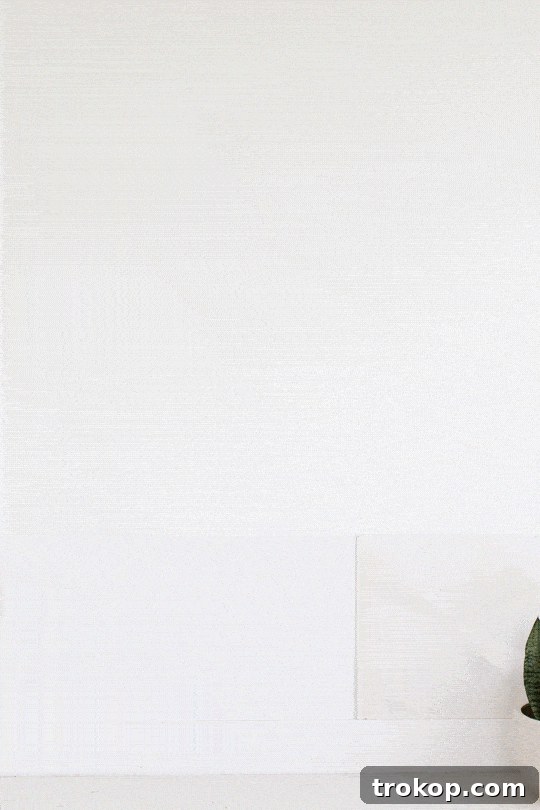 DIY retro wall panel installation (for renters!) | sugar & cloth