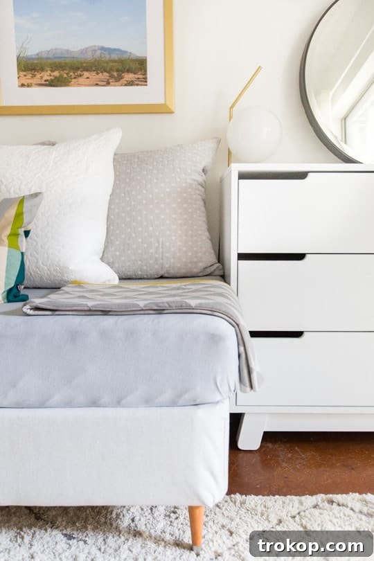 Materials for DIY Mid-Century daybed