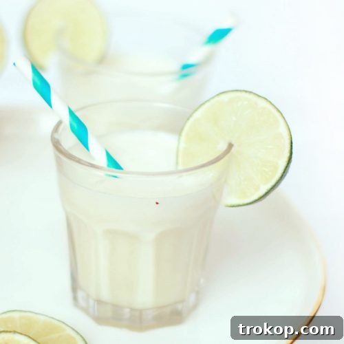 Spiked Brazilian Limeade Recipe | Sugar & Cloth