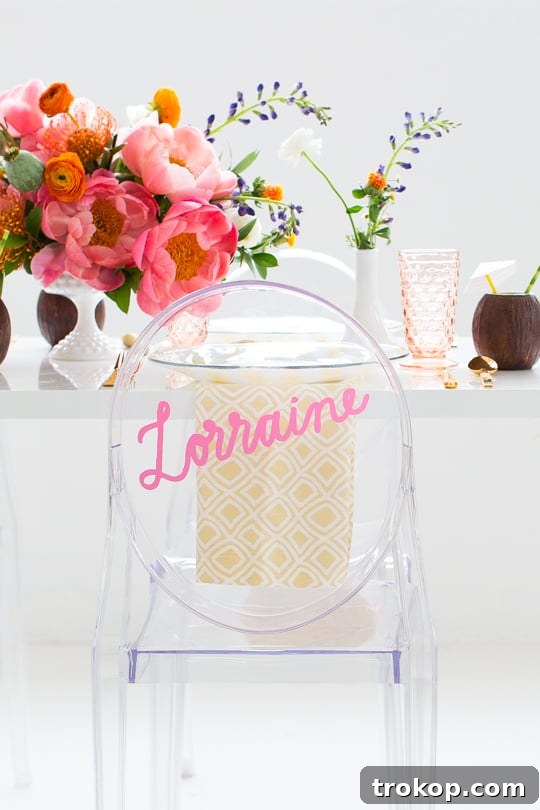 A stunning display of retro-themed brunch food and tiki cocktails at a summer soiree. Ideal for vintage party planning and delicious brunch recipes.