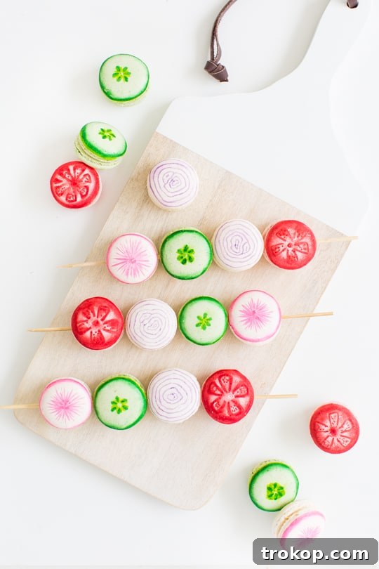 DIY Veggie Kabob Macarons: A Creative and Delicious Treat