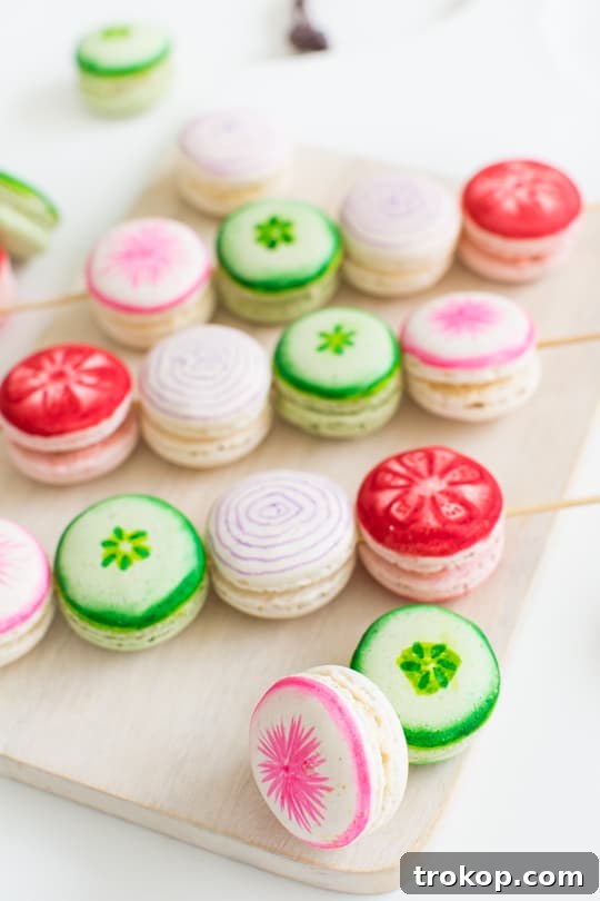 How to make edible art with macarons and markers