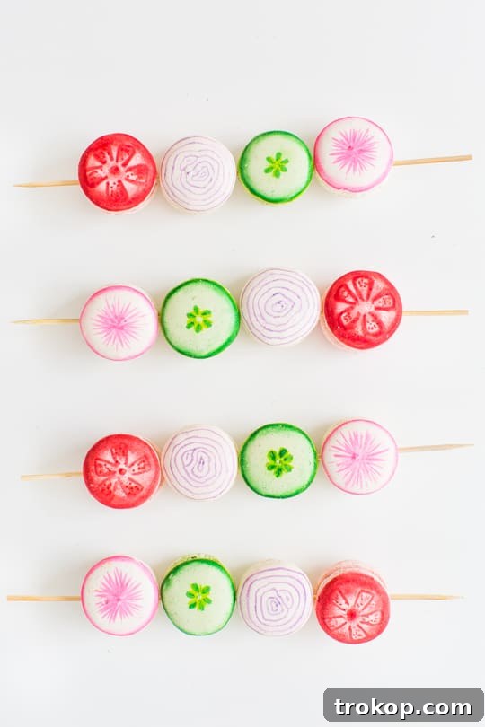 Serving creative DIY dessert kabobs