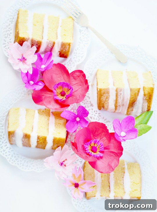 DIY paper flower cake topper - Sugar & Cloth