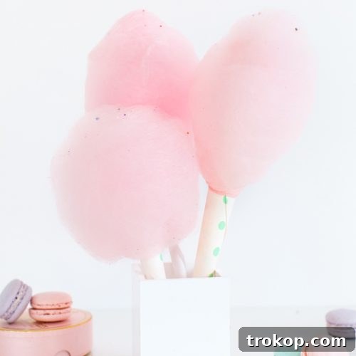 How to make spiked cotton candy - Sugar & Cloth