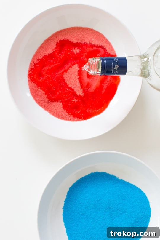Sugar floss and vodka mixture drying on a sheet pan