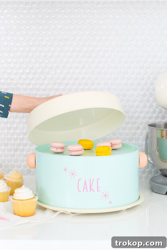 DIY Vintage-Inspired Cake Carrier 10 DIY retro cake carrier | sugar & cloth