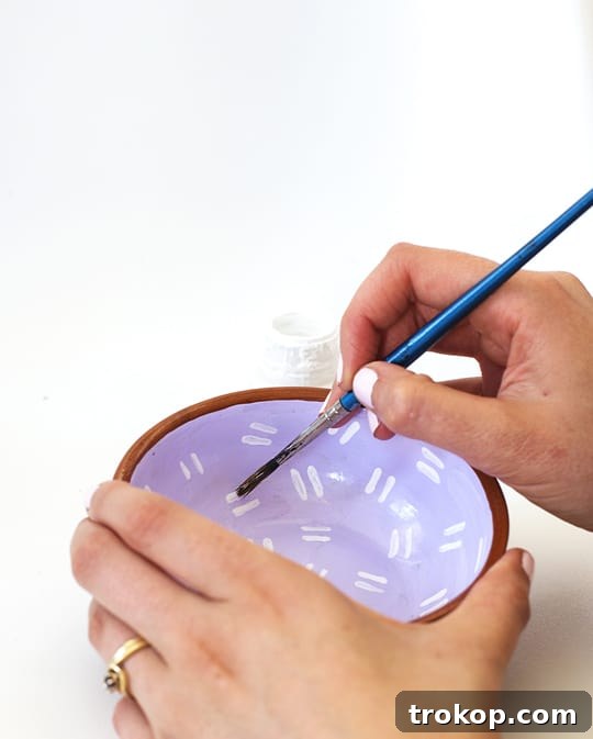 DIY Pattern Bowls - Sugar & Cloth