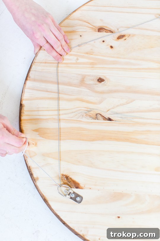 DIY mid century wall clock - sugar & cloth