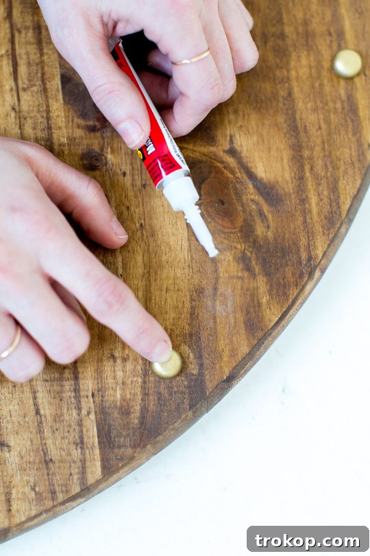 DIY mid century wall clock - sugar & cloth