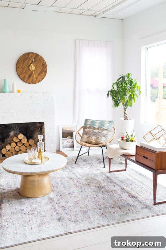 Loloi Anastasia Rugs: Inspiring a Living Room Transformation 4 Inspiring Living Room Transformation with Loloi Anastasia Rug - Before and After Decor Ideas