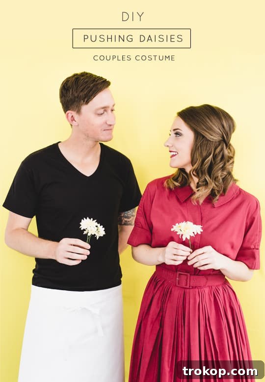 Crafting Your Pushing Daisies Love Story for Halloween 7 Unique Couple Halloween Costume: Pushing Daisies DIY