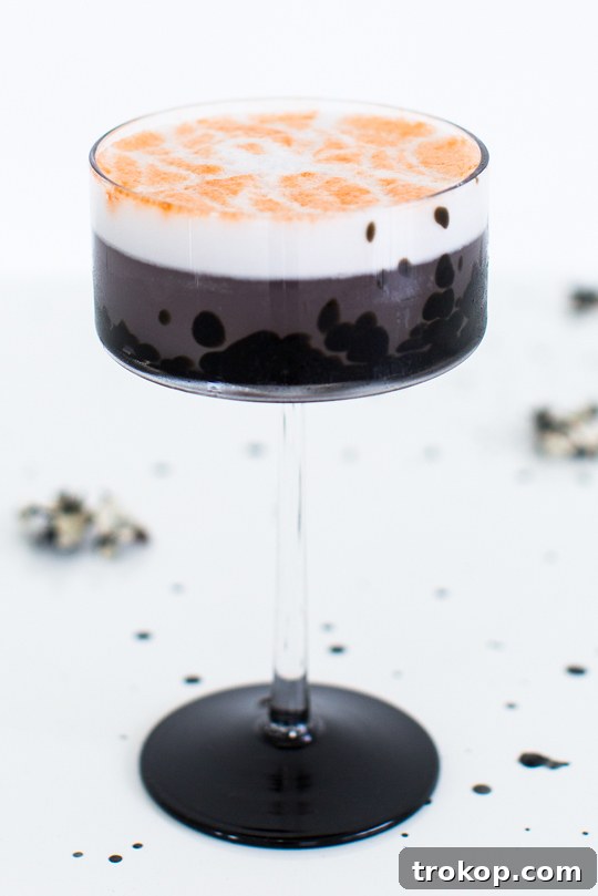 Crafting The Last Word Cocktail Recipe and Stencil Decor 4 Creepy Cocktails: Spooky stencil cocktails - sugar and cloth