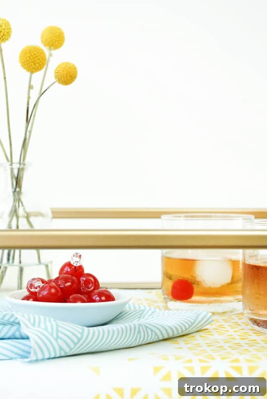 Pixelized Bar Cart Runner: Close-Up