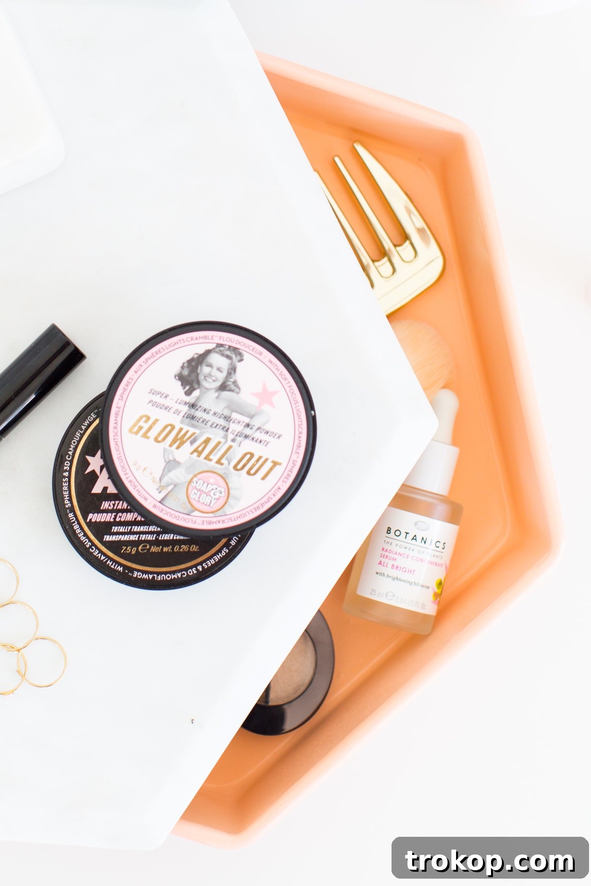 Craft a Custom Vanity Organizer 3 DIY Storage vanity tray - sugar and cloth