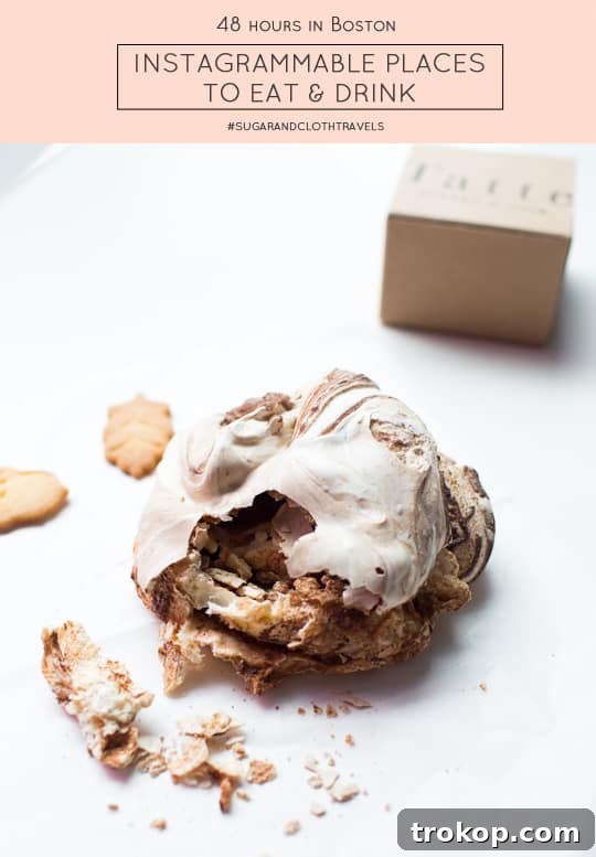 Picture Perfect Boston: A 48-Hour Photography Expedition 11 A visual guide to Boston's best eateries and drink spots, featuring delightful local flavors.