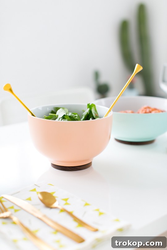 Another view of a completed DIY Footed Serving Bowl, showcasing its elegant profile.
