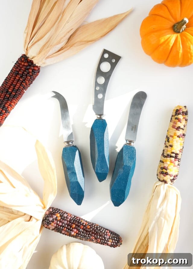 Collection of DIY Cheese Knives