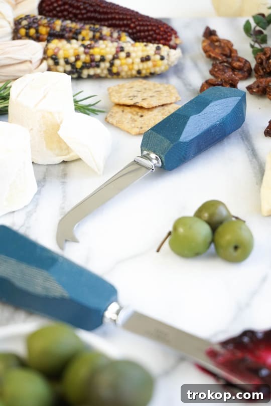 DIY Cheese knives - Sugar and Cloth