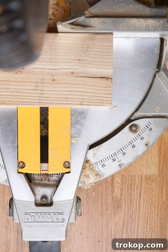 Cutting wood for DIY cheese knife handles