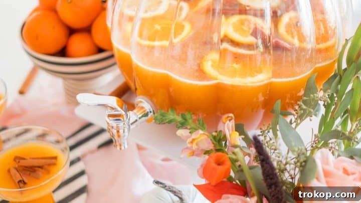 Thanksgiving Punch: An Easy Pumpkin Punch Recipe