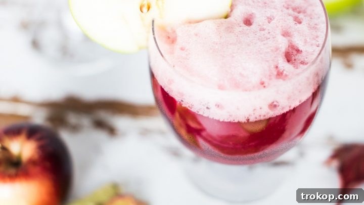 Fall Poisoned Apple Cocktail