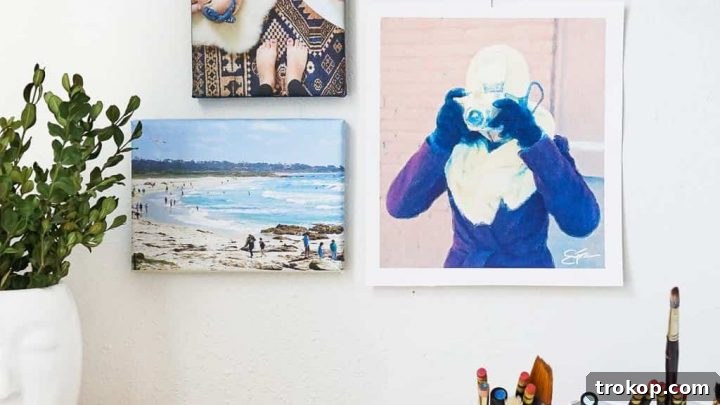 How To Make Your Own Canvas Print