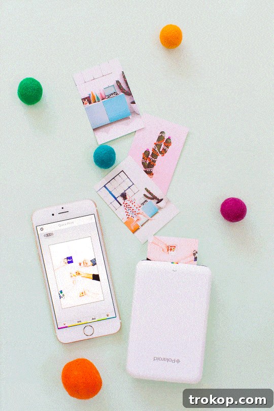 4 Fresh Holiday Traditions to Elevate Your Season 9 DIY mobile phone photo ornaments being assembled