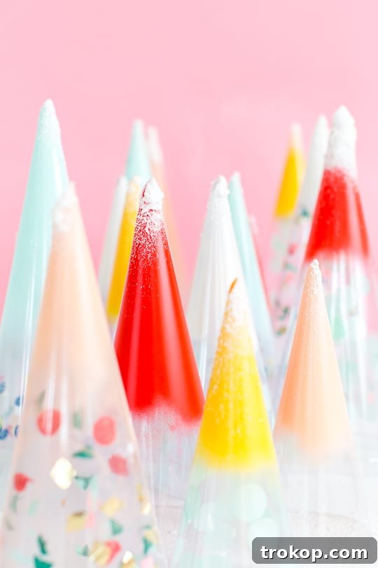 DIY Christmas trees: confetti domes - sugar & cloth