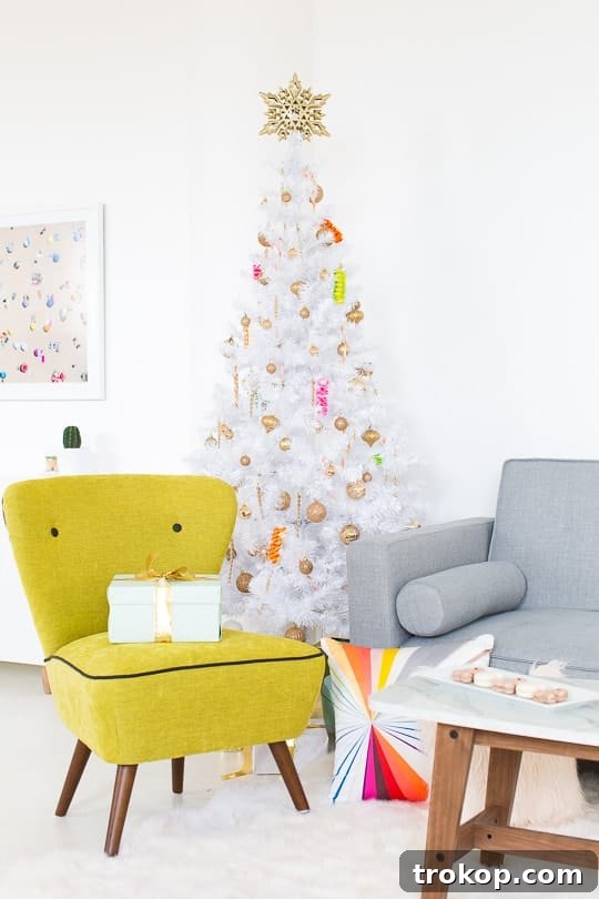 Friends enjoying a festive s'mores party in a beautifully decorated studio, highlighting affordable holiday styling.