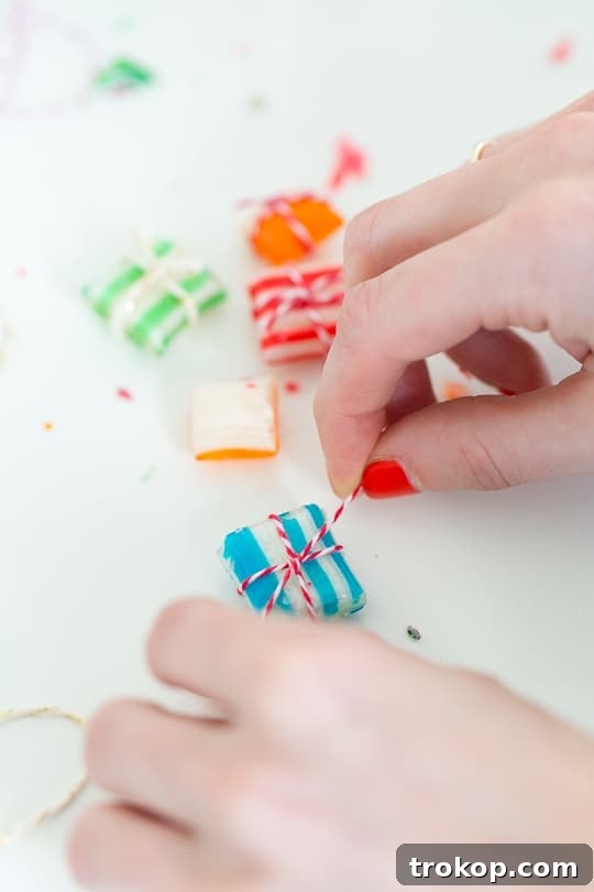 Decorated gingerbread camper house with whimsical details