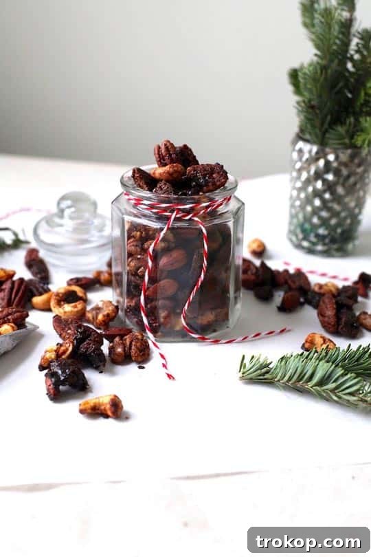 Irresistible Gingerbread Candied Nuts for the Holidays