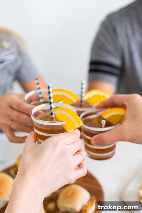 Elevated Football Festivities 2 modern football watch party ideas - DIY - recipe - sugar and cloth