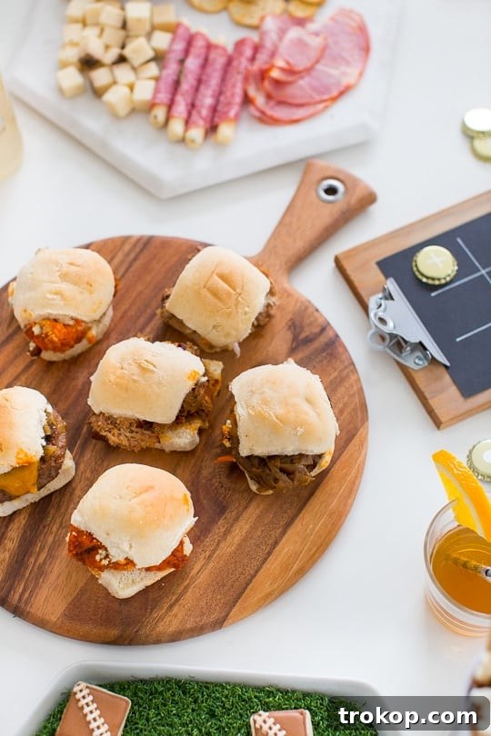 Elevated Football Festivities 18 modern football watch party ideas - DIY - recipe - sugar and cloth