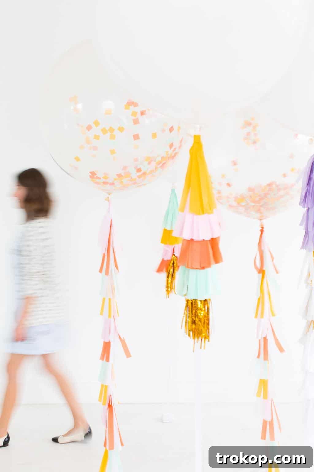 Ashley Rose, a Houston blogger and founder of Sugar & Cloth, showcasing creativity in her studio